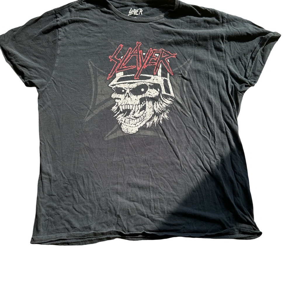 Slayer Final World Tour 2019 T Shirt Double Sided Rock Concert Band Graphic Tee